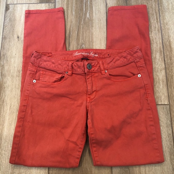 American Eagle Outfitters Denim - {American Eagle} Coral Stretch Skinny Jeans